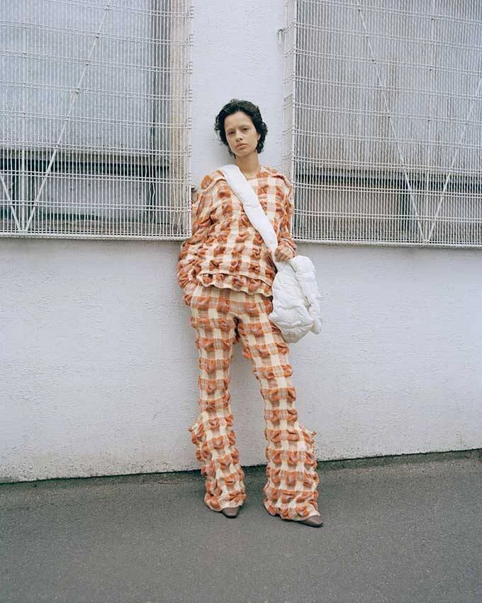 ISSEY MIYAKE チェック柄 カジュアルパンツ Sサイズ ISSEY MIYAKE チェック柄 カジュアルパンツ Sサイズ ISSEY MIYAKE